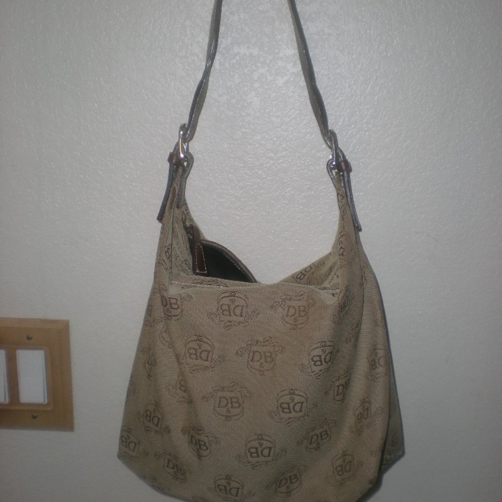 Dooney  Bourke Brand Satchel Handbag Brown